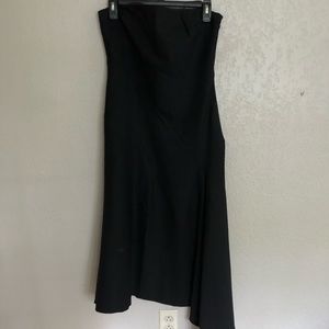 BCBG Maxazria strapless cocktail dress